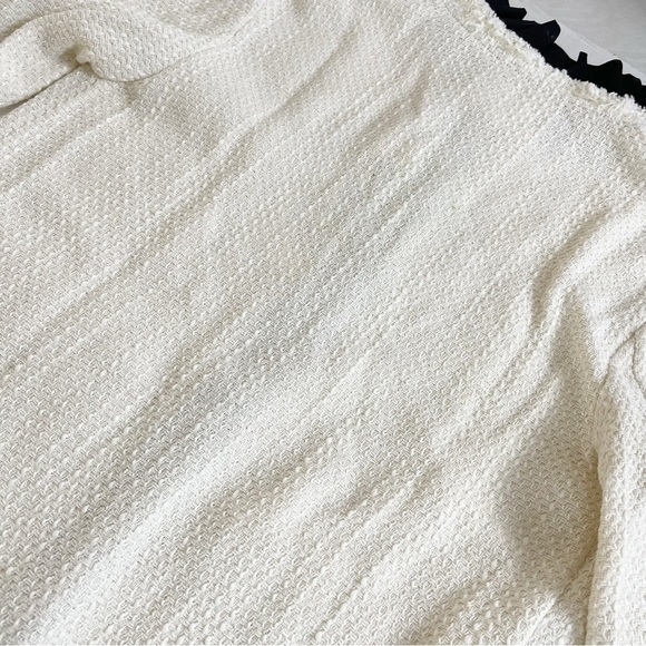 ✨NEW!✨ KATE by LATRAMODA Women’s Tweed Zip Up Jacket - Size 40 - Picture 13 of 14